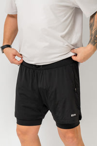 Muške kratke hlače 2u1