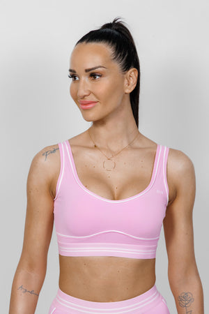 Blush et Blanc Top