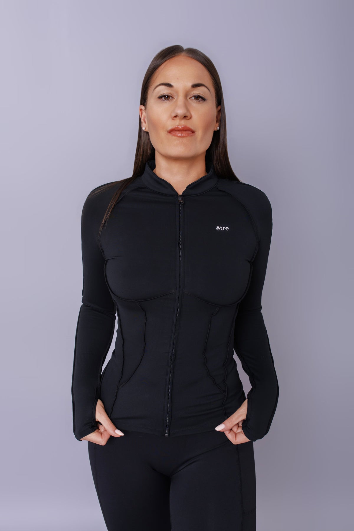 Zip Long Sleeve Shirt