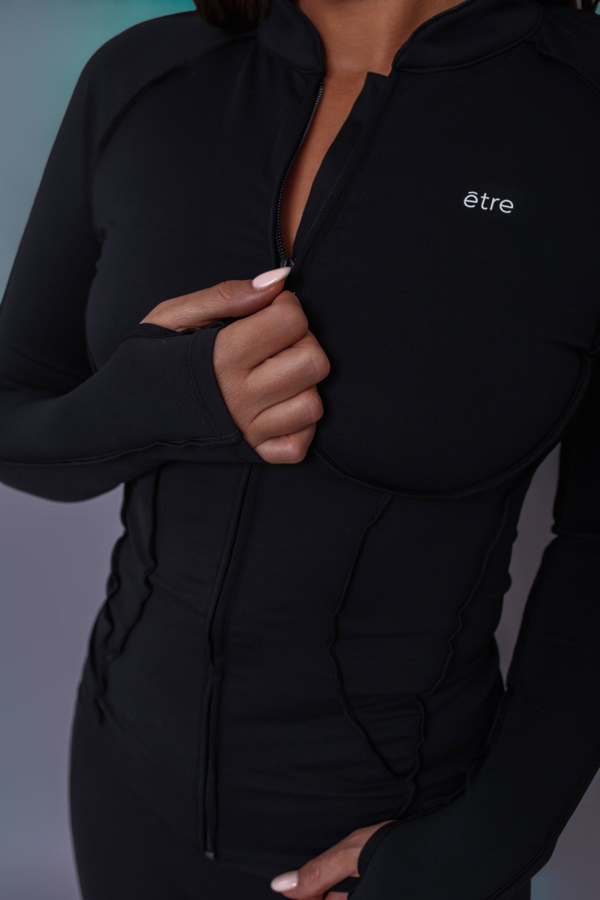 Zip Long Sleeve Shirt