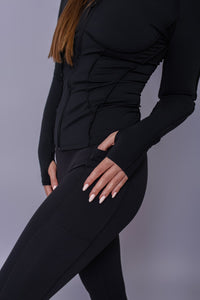 Zip Long Sleeve Shirt