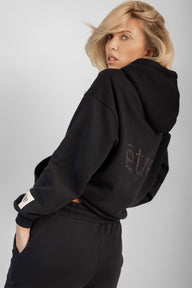 Matchy tracksuit hoodie Black