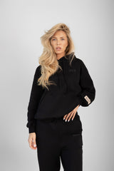 Matchy tracksuit hoodie Black