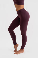 Leggings ActiveFit plum full tajice etre