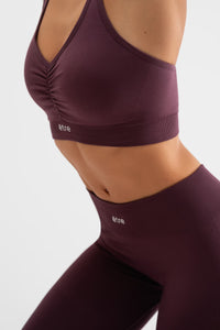 Leggings ActiveFit plum tajice etre