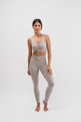 Leggings ActiveFit siva light gray tajice top za fitness etre