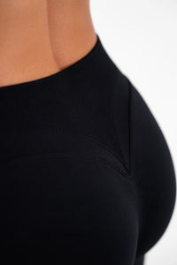 Leggings tajice Sculpting Leggings black crna detalj straznja strana etre