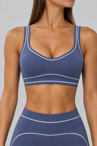 Amalfy Navy Top