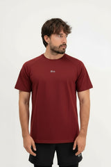Muška majica Perform Red Être - kratki rukavi, Être logo, premium sportska odjeća za muškarce